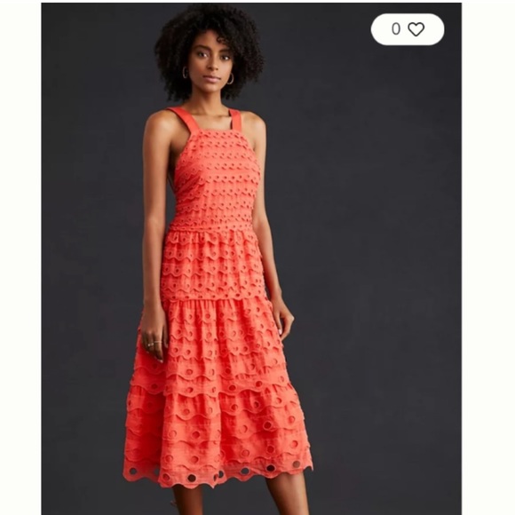 Anthropologie NWT eyelet Summer dress - Picture 2 of 14